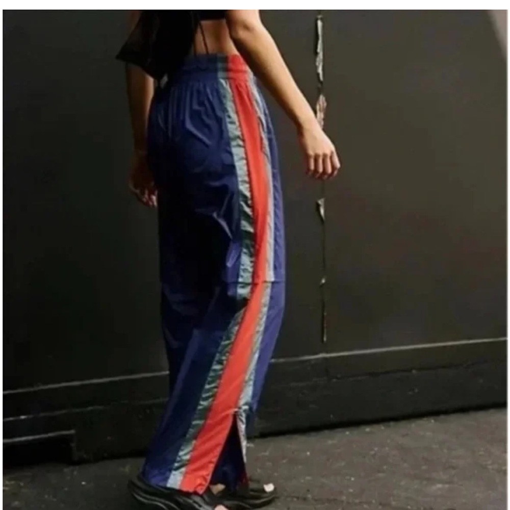 FREE PEOPLE Movement End Zone Joggers Indigo Combo NWOT XS